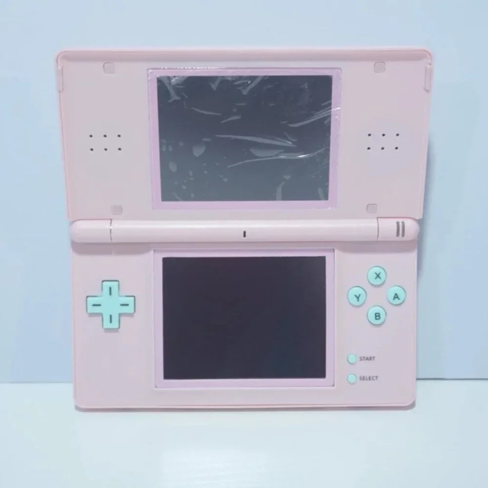 Nintendo DS Lite Cotton Candy Pink and Blue Handheld Videogame System w/ Charger